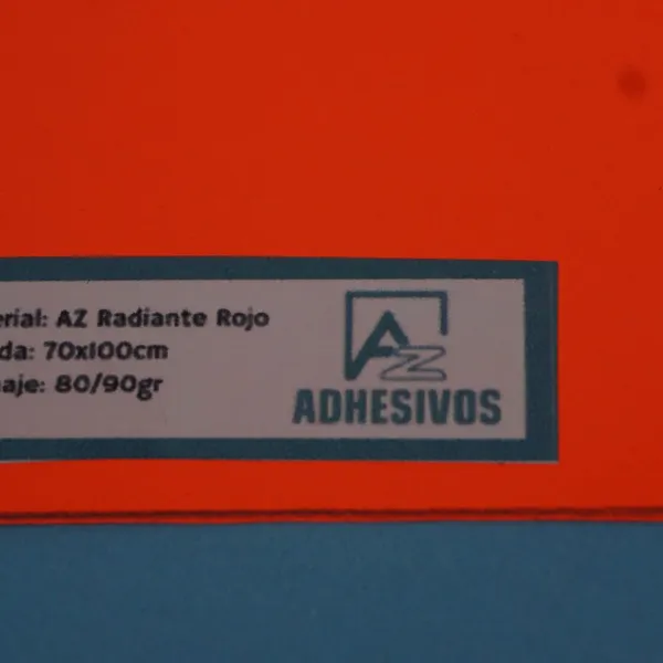 Radiante Rojo Az (70 x 100 cm) - 9